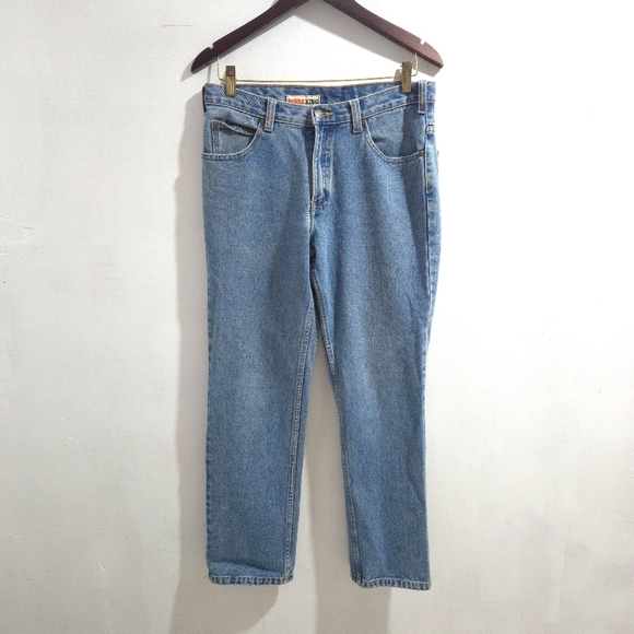 Work King | Men's Blue Jeans Straight Leg 32x30 - Picture 1 of 10